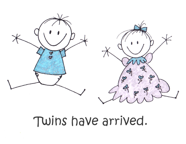 Baby Twins - VIP Kids Cards